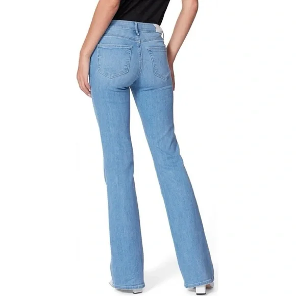 PAIGE Skyline Bootcut Jeans in Satellite Light Blue Sz. 25 / 4 - Picture 14 of 15